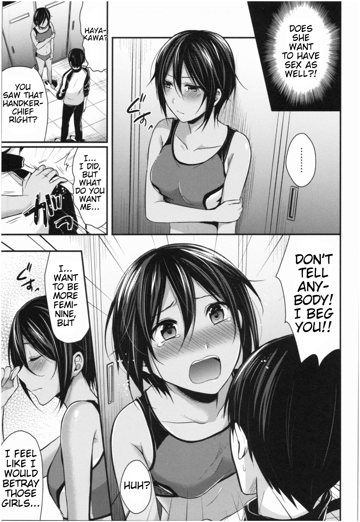 Hentai Manga Comic-Girls' Athletics Club Harem Training-Chapter 3-5